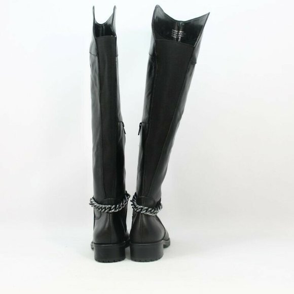 Kurt Geiger Black Over the Knee Boots - Picture 10 of 15